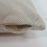 Textured cushion cover 25006 raw