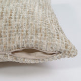 Textured cushion cover 25013 natural 10