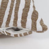 Textured cushion cover 8005 mink 2