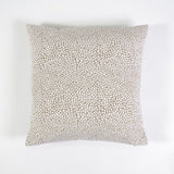 Housse de coussin texturée 801 taupe brut