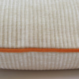 Housse de coussin Oslo fraise corail