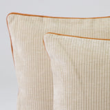 Housse de coussin Oslo fraise corail