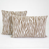 Textured cushion cover 8005 mink 2