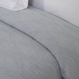 Couvre-lit jacquard bleu glacier 1215
