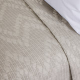 Jacquard bedspread 1359 gray