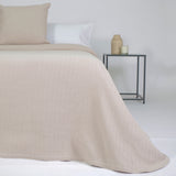 Couette Jacquard beige 1979