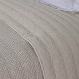 Couette en coton beige Harper