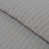 Couvre-lit jacquard gris 360