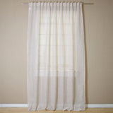 Rideau avec ceinture de fruncidora d'eau