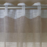 Rideau avec ceinture de fruncidora d'eau