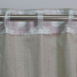 Ganesh curtain with gathered tape