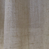 Rideau avec ruban fronceur gris