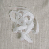 Rideau avec ruban fronceur gris