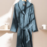 Peignoir couleur cobalt