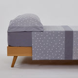 Ensemble de draps Grey Stars