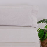 Draps en flanelle bruna sable