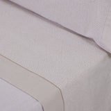 Draps en flanelle bruna sable