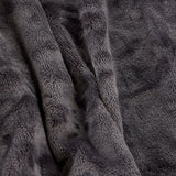 Coral fleece blanket alpes carbón