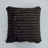 Faux-fur cushion cover margot charcoal