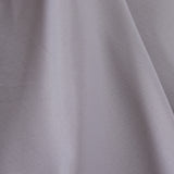 Solid gray microfiber duvet cover