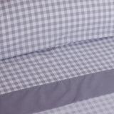 Gingham sheet set