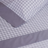 Gingham sheet set