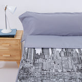 Housse de couette ajustable Skyline