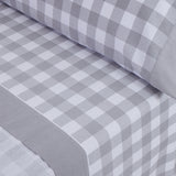 Draps en flanelle gris dames