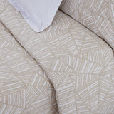 Housse de couette beige Marlene