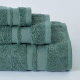 Serviette en coton premium 700 g/m² verte