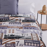 Wall Street microfiber quilt
