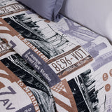 Wall Street microfiber quilt