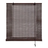 Estor Enrollable Bambú Natural Wenge