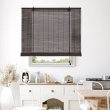 Estor Enrollable Bambú Natural Wenge