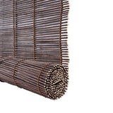 Estor Enrollable Bambú Natural Wenge