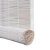 Estor Enrollable Bambú Natural Yeso