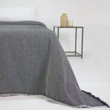 Black multi-purpose Bologna scarf