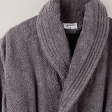 Peignoir coloris gris plomb