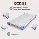 Adjustable crib hammock sheet Green