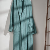 Peignoir couleur jade