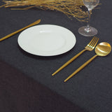 Nappe en coton anthracite