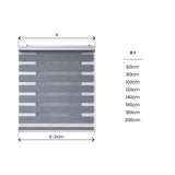 Estor Noche & Día Premium Plata