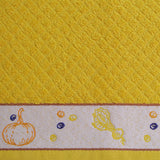 Terry cloth kitchen towel with jacquard border 5428