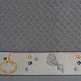 Terry cloth kitchen towel with jacquard border 5428
