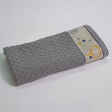 Terry cloth kitchen towel with jacquard border 5428
