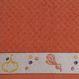 Terry cloth kitchen towel with jacquard border 5428