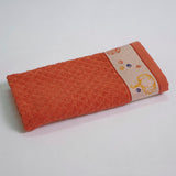 Terry cloth kitchen towel with jacquard border 5428