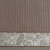Torchon de cuisine en tissu éponge avec bordure jacquard 5428