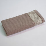 Torchon de cuisine en tissu éponge avec bordure jacquard 5428