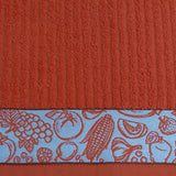 Torchon de cuisine en tissu éponge avec bordure jacquard 5428